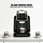 Multi-functional Turkish coffee maker with milk frothing capability