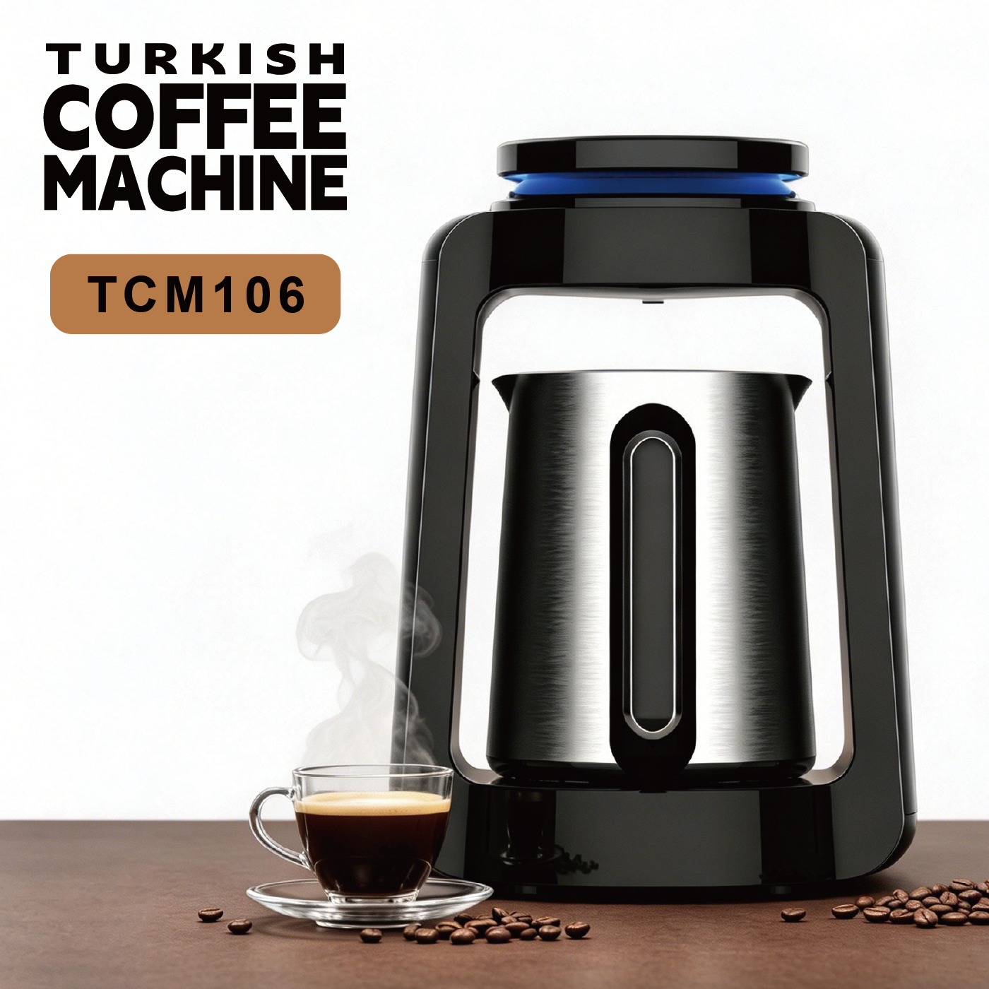 Factory Wholesale Smart Coffee Machine Anti-Overflow Turkish Coffee Machine Multi-Functional Coffee Machine
