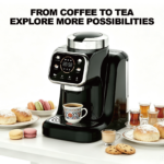 Multi-functional Turkish coffee maker with milk frothing capability