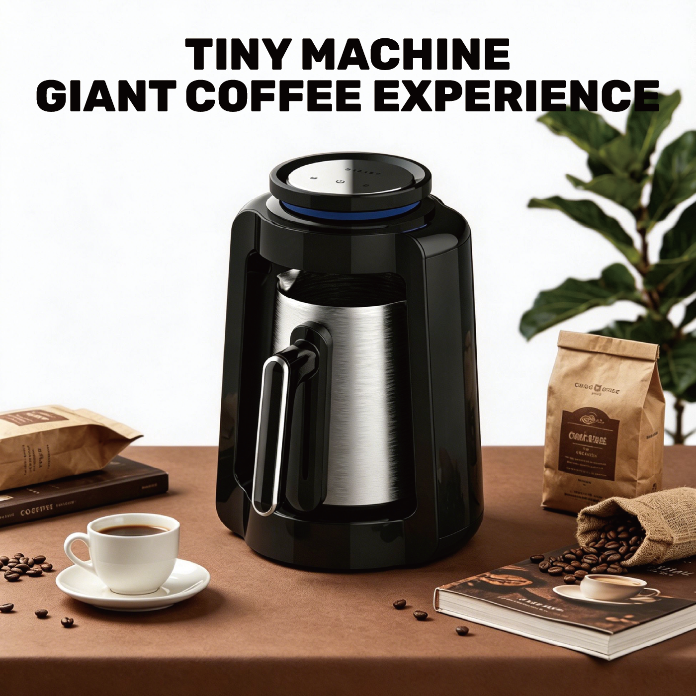 Factory Wholesale Smart Coffee Machine Anti-Overflow Turkish Coffee Machine Multi-Functional Coffee Machine