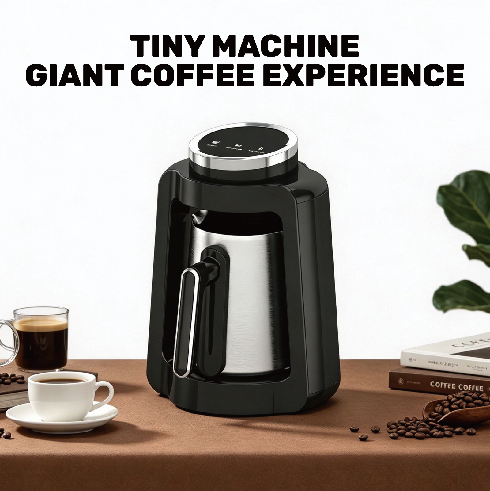 Factory Wholesale Smart Coffee Machine Anti-Overflow Turkish Coffee Machine Multi-Functional Coffee Machine