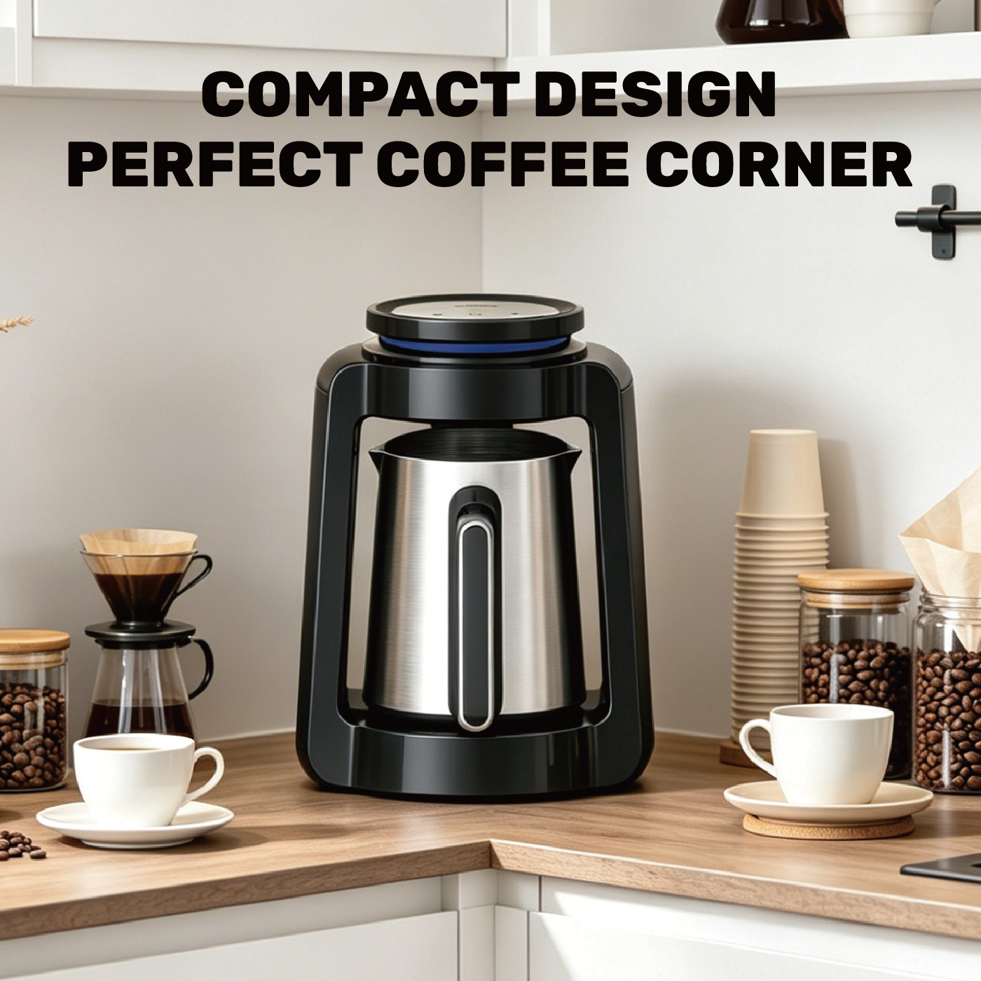 Factory Wholesale Smart Coffee Machine Anti-Overflow Turkish Coffee Machine Multi-Functional Coffee Machine