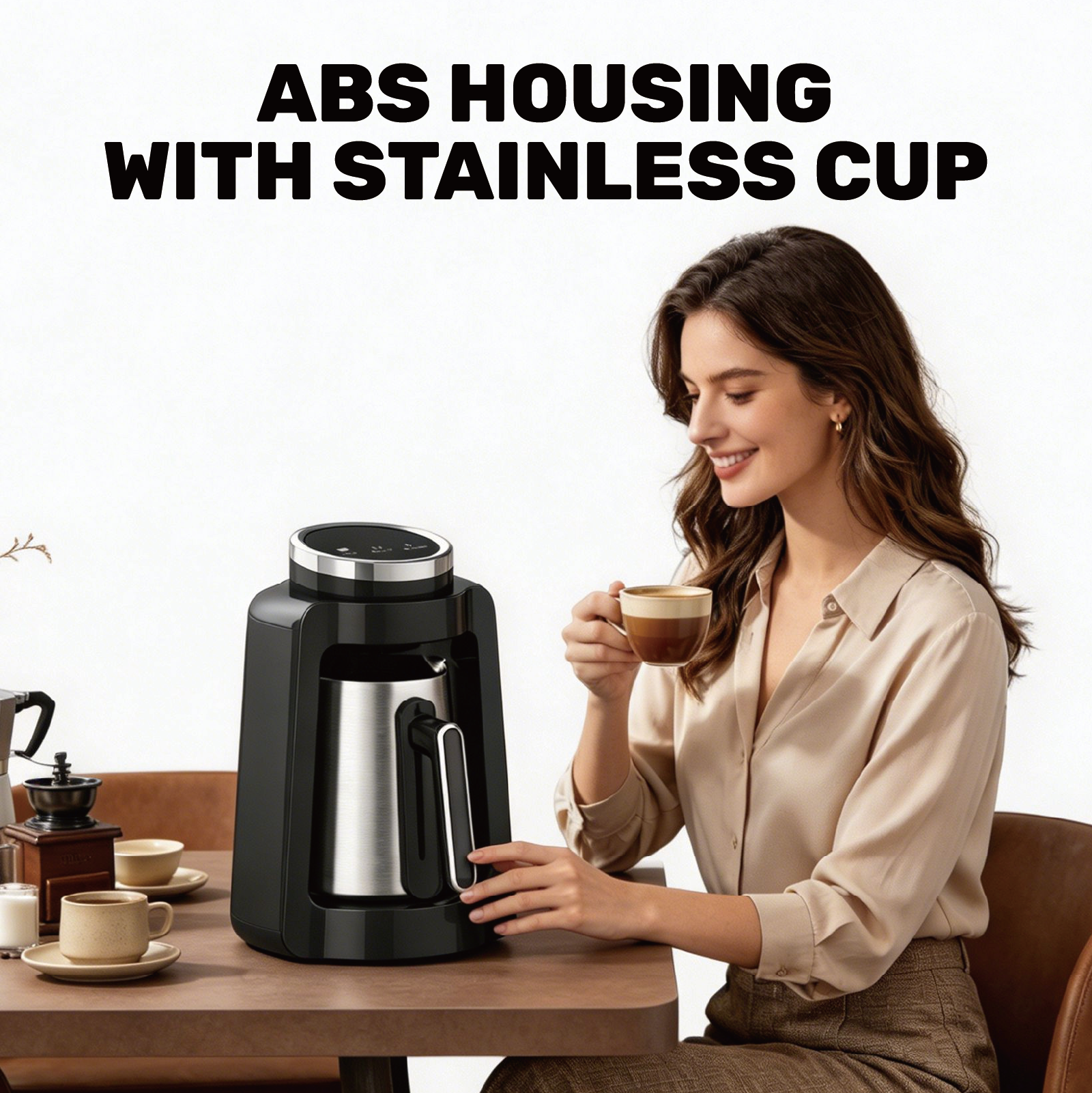 Factory Wholesale Smart Coffee Machine Anti-Overflow Turkish Coffee Machine Multi-Functional Coffee Machine
