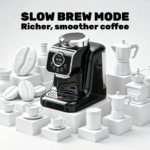 Turkish coffee machine with a capacity of 1000ML, featuring an anti-drip system and an easy-to-use design, suitable for home coffee brewing