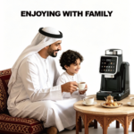Multi-functional Turkish coffee maker with milk frothing capability