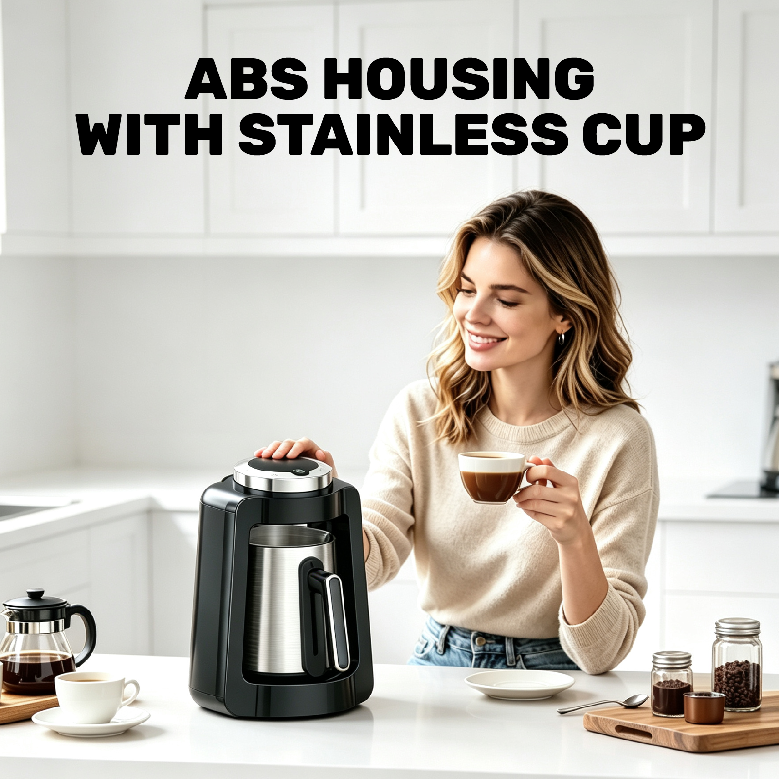 Factory Wholesale Smart Coffee Machine Anti-Overflow Turkish Coffee Machine Multi-Functional Coffee Machine
